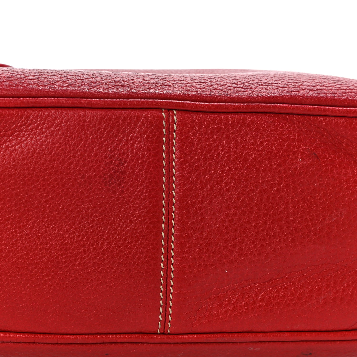 Prada Vitello Daino Rope Mini Tote Rosso 10 of 11