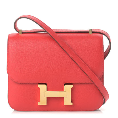 Hermes Evercolor Constance 18 Rouge de Coeur 1 of 9