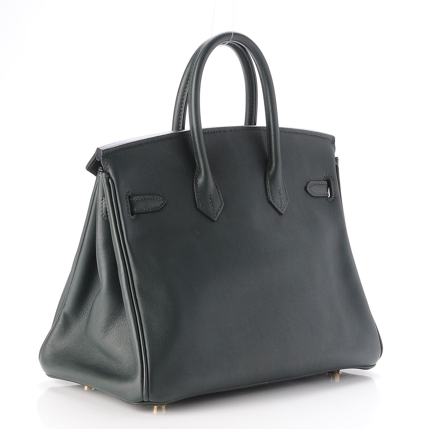 Hermes Swift Birkin 25 Vert Fonce 3 of 34
