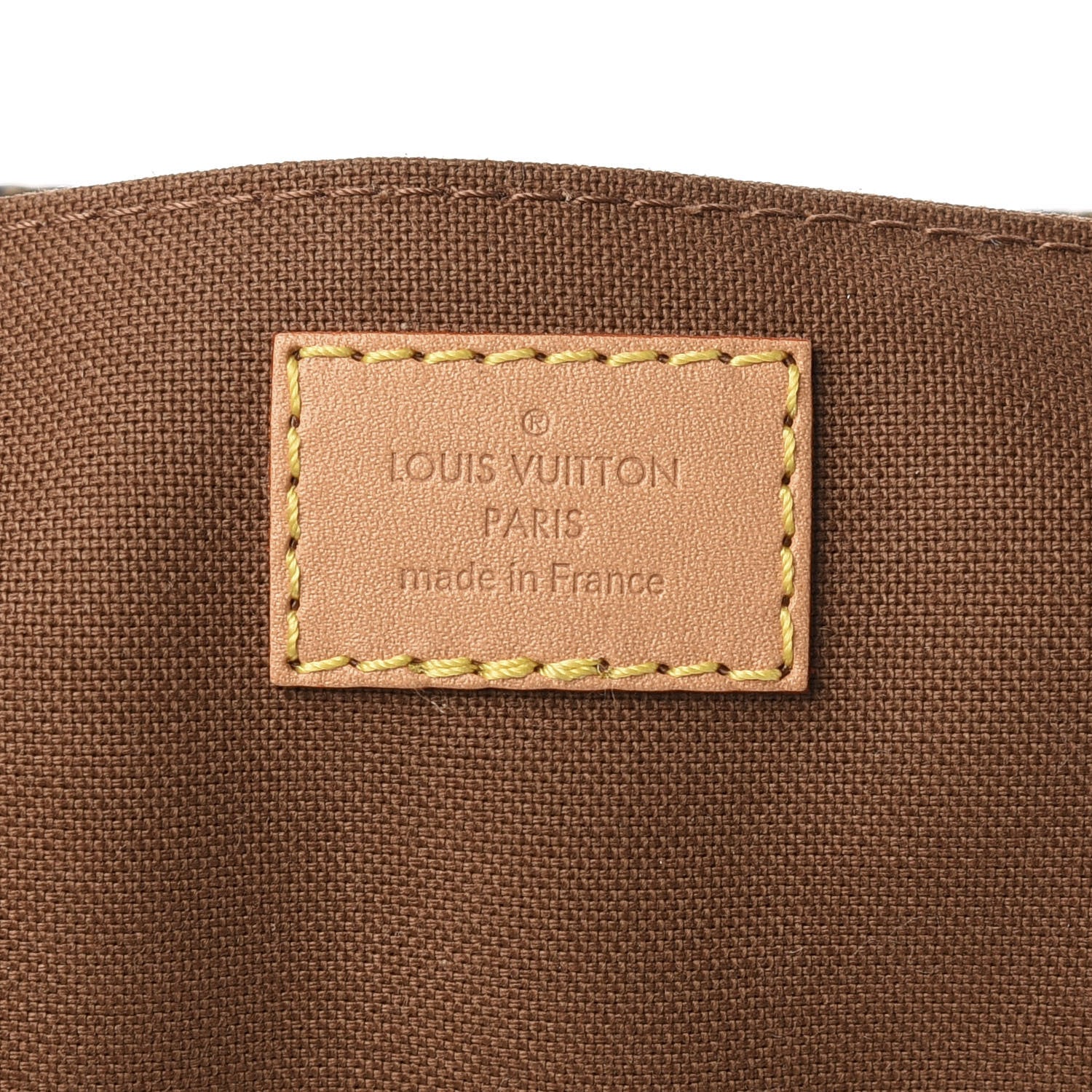 Louis Vuitton Monogram Petit Sac Plat 7 of 9