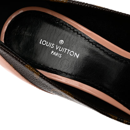 Louis Vuitton Monogram Cherie Pumps 37.5 Rose Clair 9 of 12