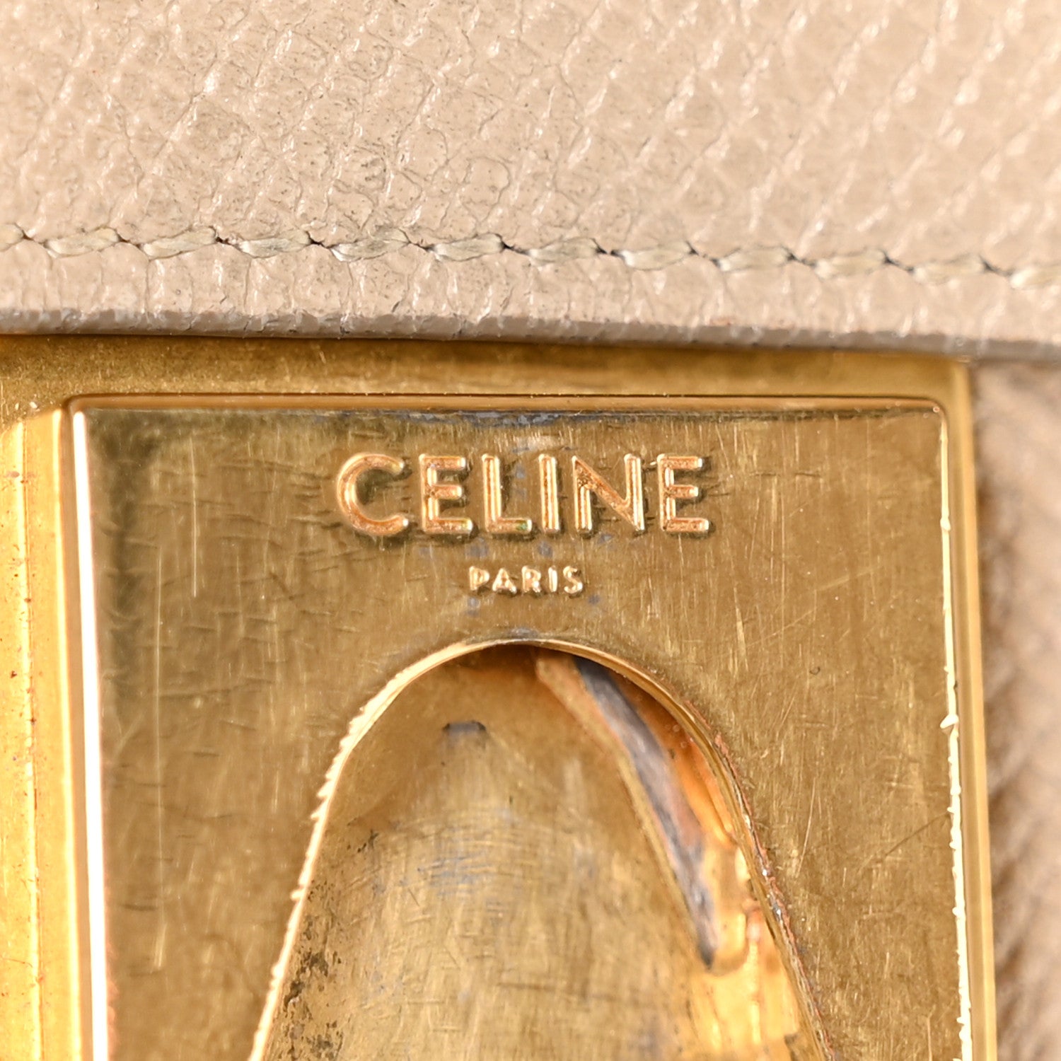 Celine Grained Calfskin Mini Belt Bag Light Taupe 6 of 12