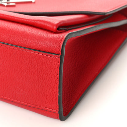 Louis Vuitton Soft Calfskin My Lockme Chain Bag BB Poppy 8 of 8