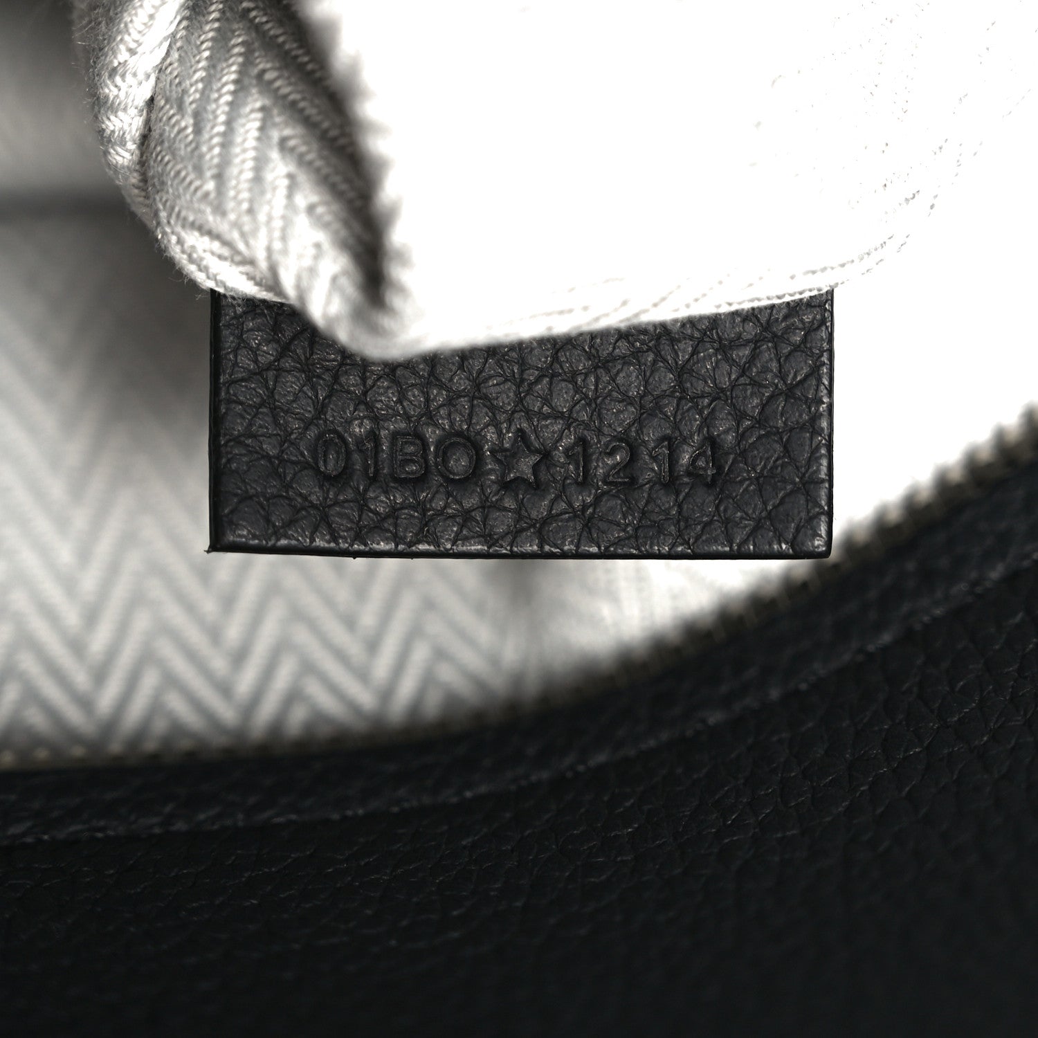 Christian Dior Icons Calfskin Medium Normandie Tote Black 7 of 10