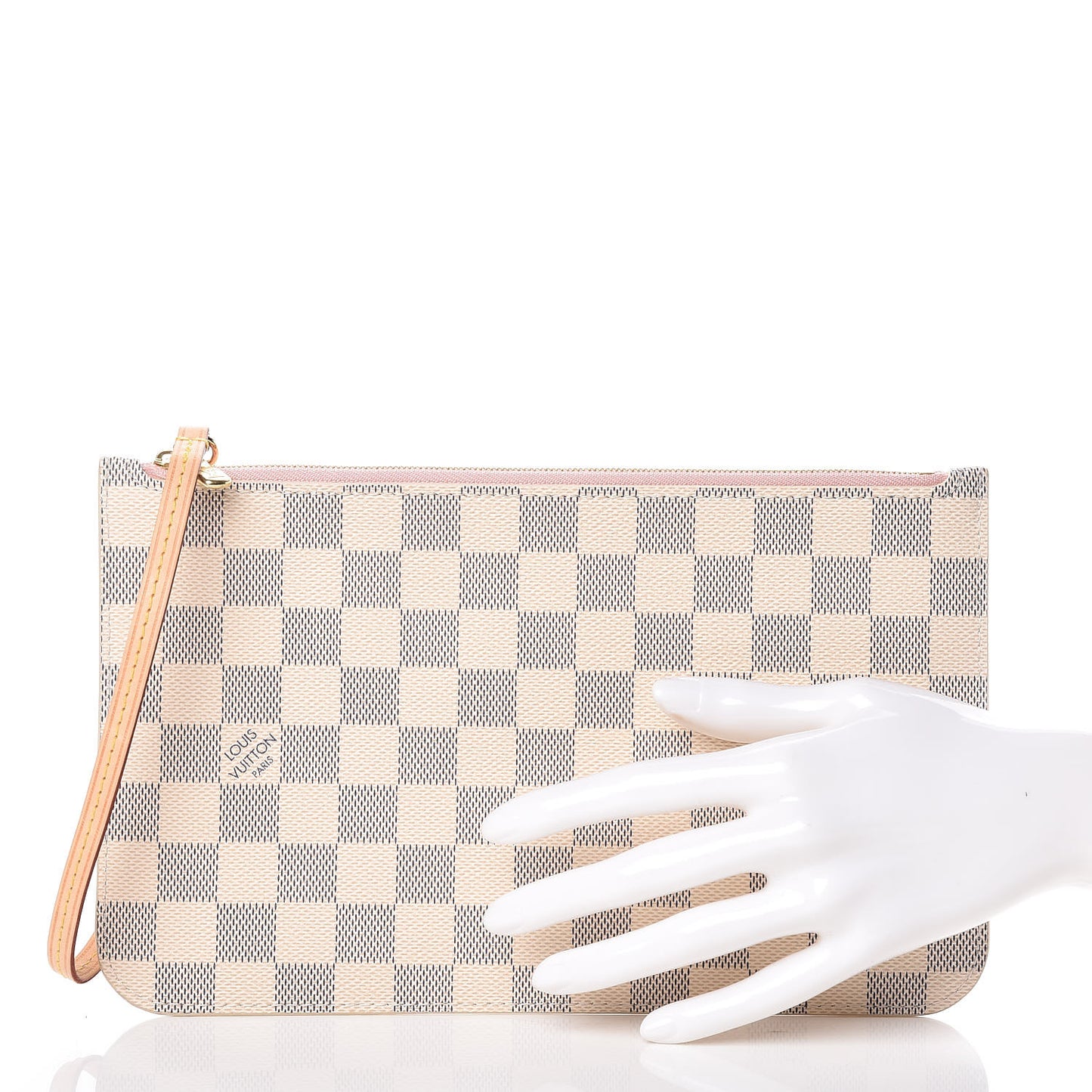 Damier Azur Neverfull MM GM Pochette Rose Ballerine