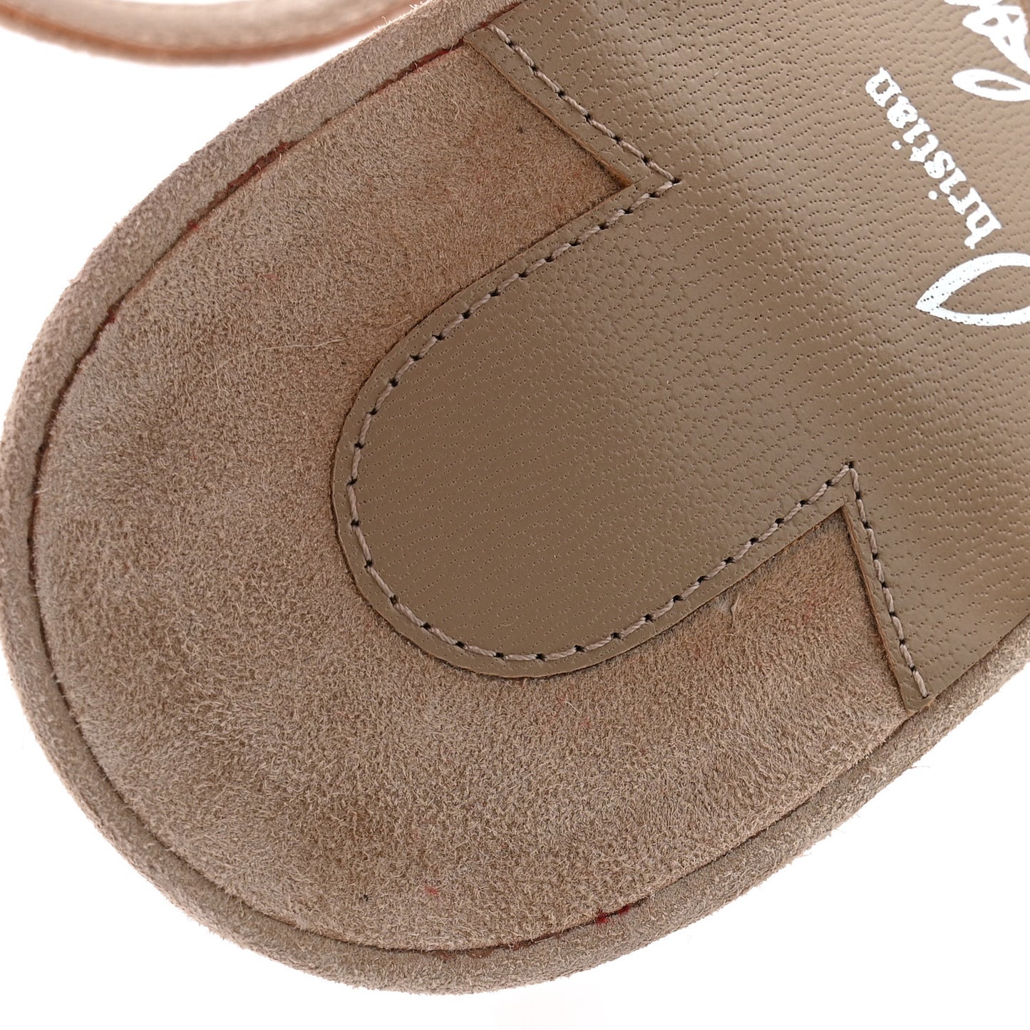 Veau Velours Umberta 100 Sandals 37 Grey