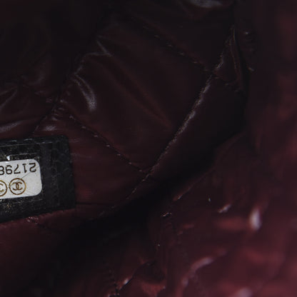 Chanel Caviar Quilted Large Cosmetic Case Black 7 of 10