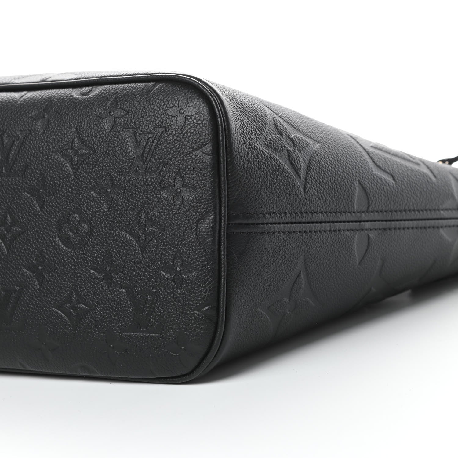 Louis Vuitton Empreinte Monogram Giant Neverfull MM Black 11 of 12