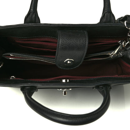 Chanel Grained Calfskin Small Neo Executive Shopper Tote Black 5 of 8