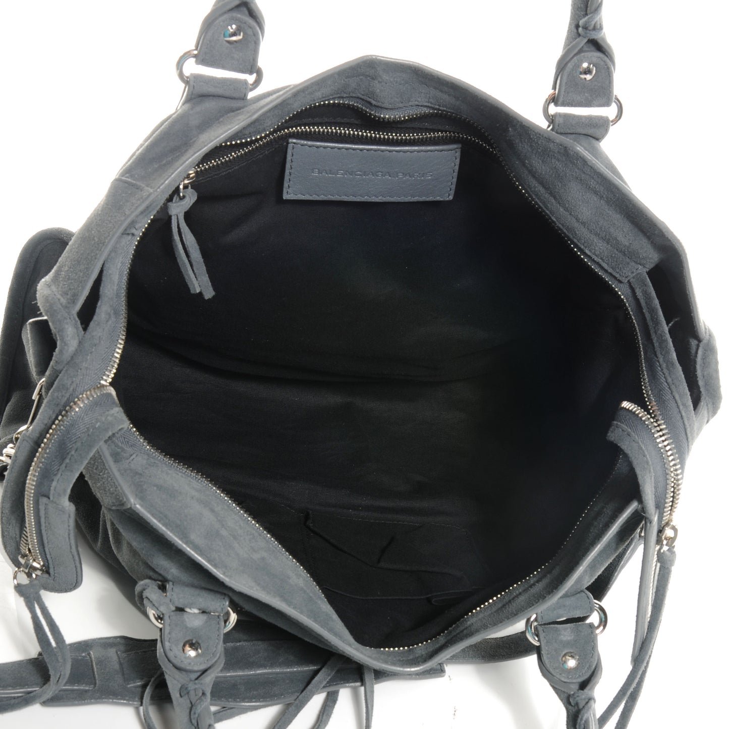 Baby Daim Suede Marble Hardware City Grey