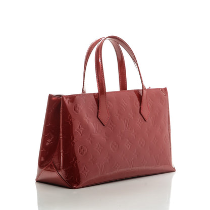 Louis Vuitton Vernis Wilshire PM Pomme D'Amour 3 of 6