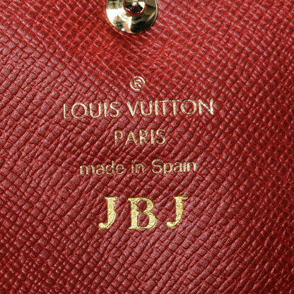 Louis Vuitton Damier Ebene Caissa Wallet Cherry 6 of 6