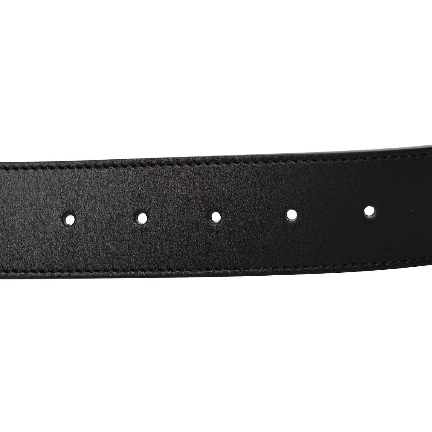 Textured Calfskin Double G 40mm Belt 105 42 Black