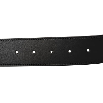 Gucci Textured Calfskin Double G 40mm Belt 105 42 Black 3 of 6