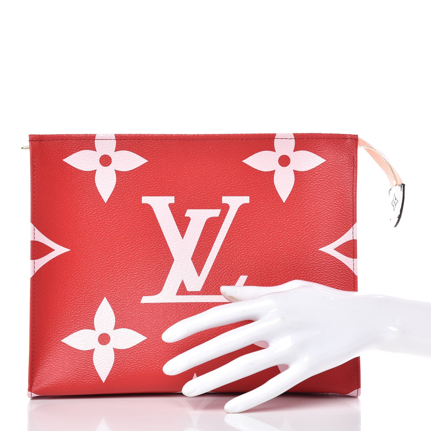 Louis Vuitton Monogram Giant Toiletry Pouch 26 Rouge 2 of 7