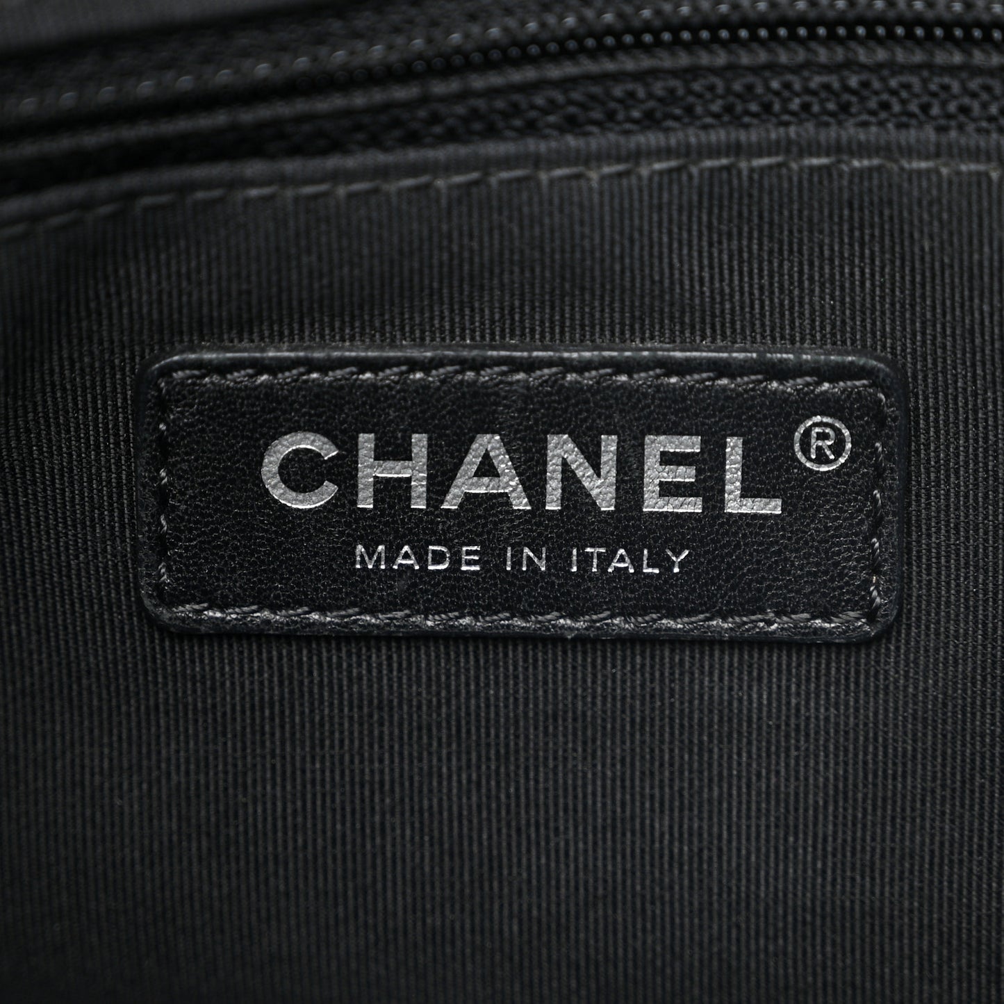 Calfskin Wool Embroidered Paris Hamburg Medium Gabrielle Hobo Dark Navy Blue