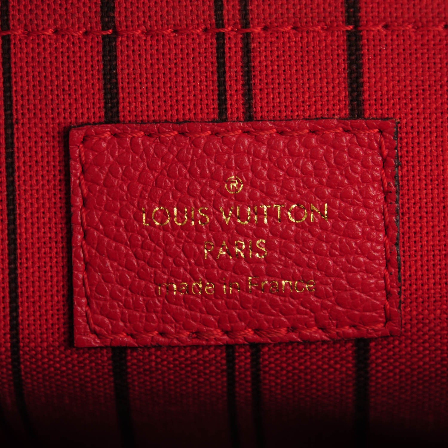Louis Vuitton Empreinte Montaigne MM Cherry 6 of 8
