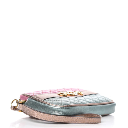 Gucci Laminated Nappa Trapuntata Zumi iPhone Case Rosa Lago Rame 4 of 10