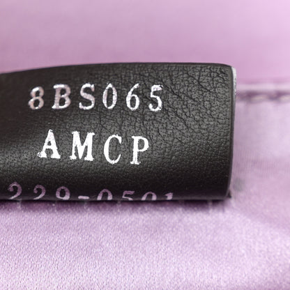 Fendi Silk Satin Mini Cookie Hobo Bag Lilla 7 of 11