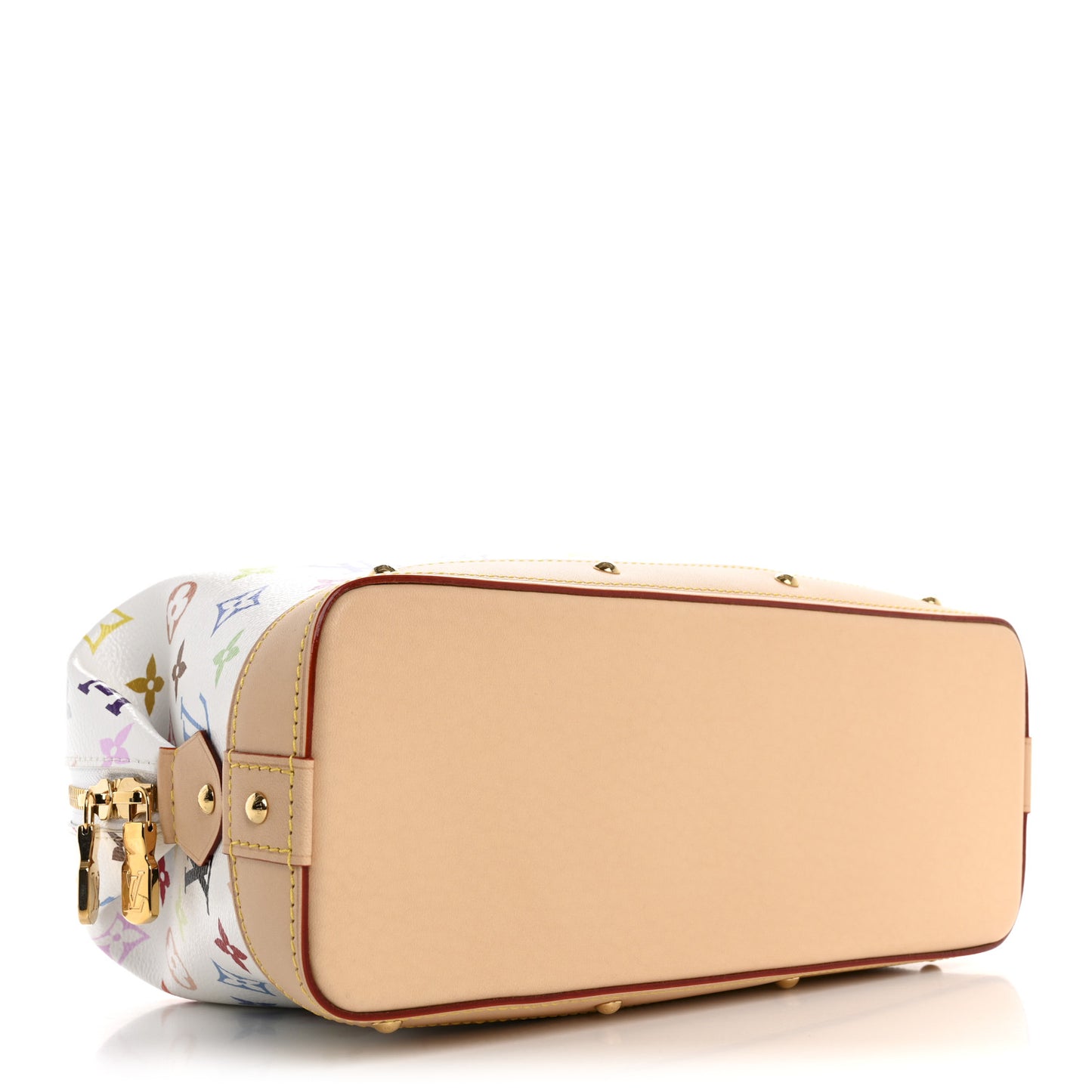 LV x TM Monogram Multicolor Cosmetic Pouch GM White