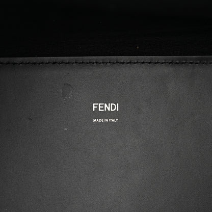 Fendi Vitello King Plexiglass Medium Fendi Sunshine Shopper Tote Black 6 of 10