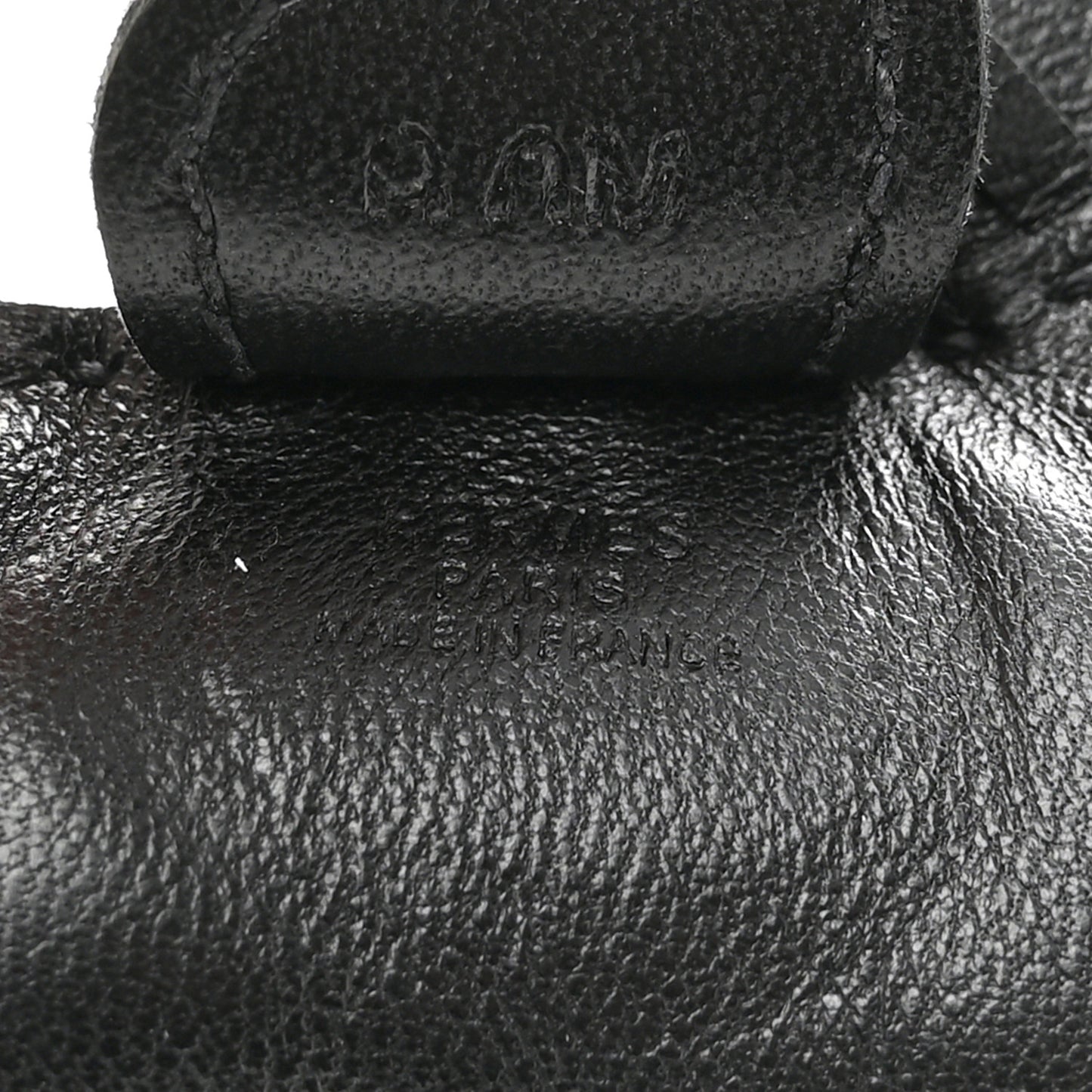 Milo Lambskin Grigri Rodeo Horse Bag Charm PM So Black