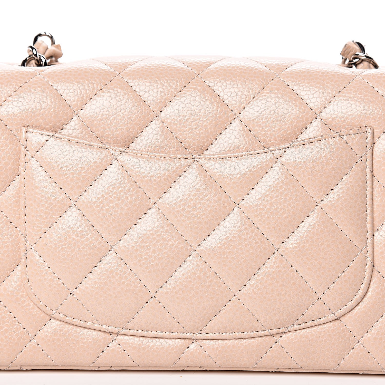 Chanel Caviar Quilted Mini Rectangular Flap Light Pink 11 of 13