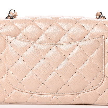 Chanel Caviar Quilted Mini Rectangular Flap Light Pink 11 of 13