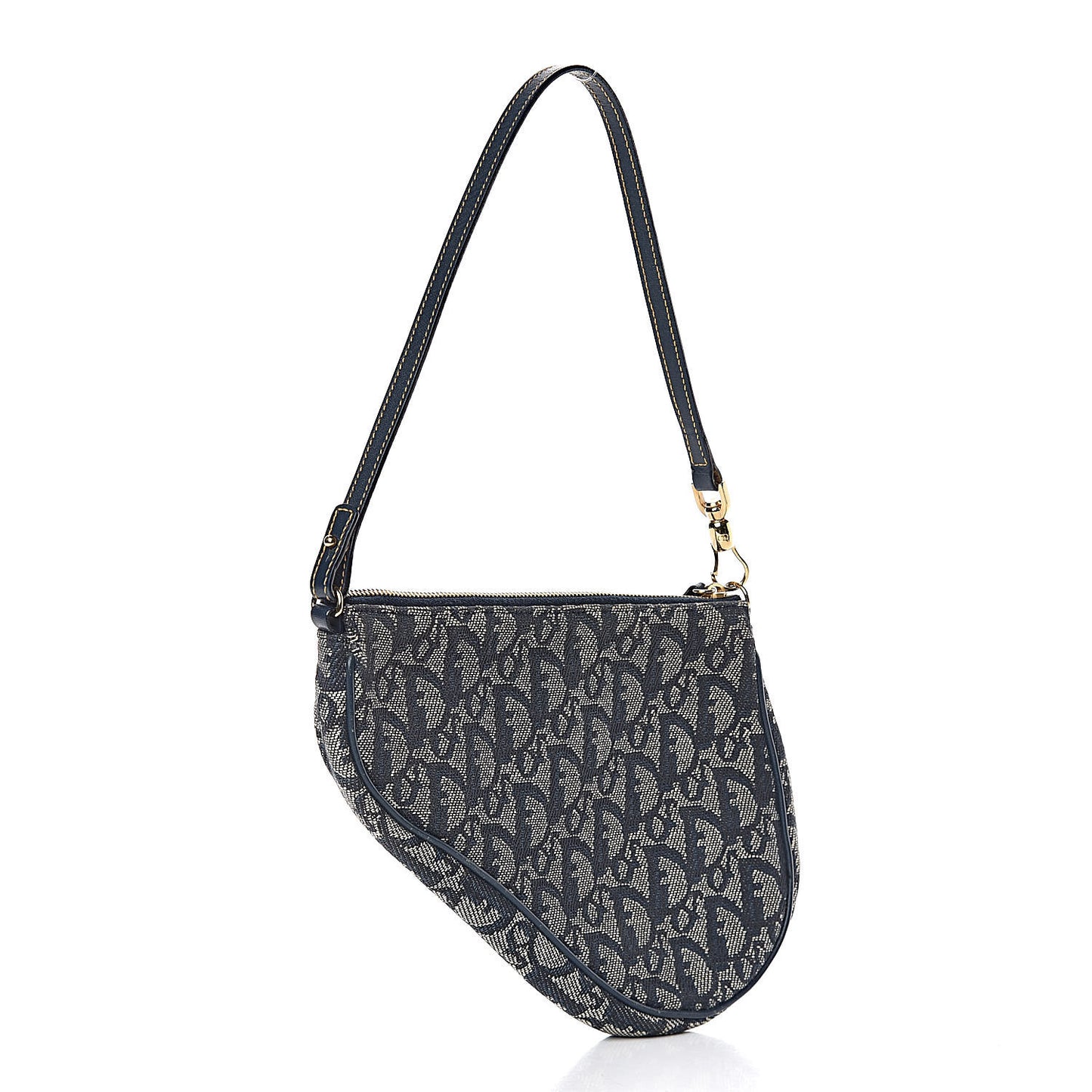 Monogram Mini Saddle Pochette Navy