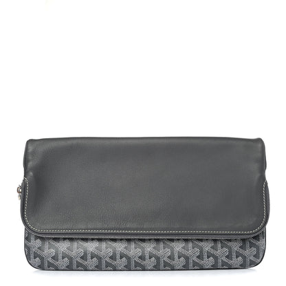 Goyard Goyardine Sainte Marie Soft Clutch Grey 1 of 4