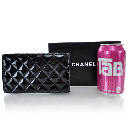 Chanel Patent Yen Wallet Black 2 of 10