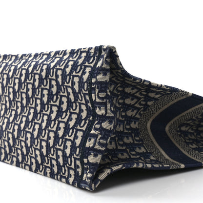 Christian Dior Oblique Large Book Tote Blue Multicolor 8 of 10