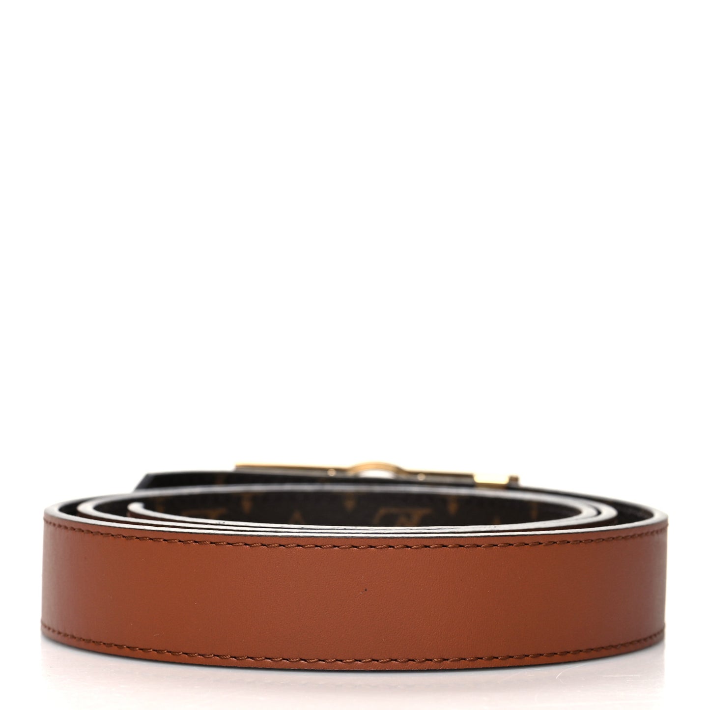 Monogram 25mm Dauphine Reversible Belt 90 36 Tan