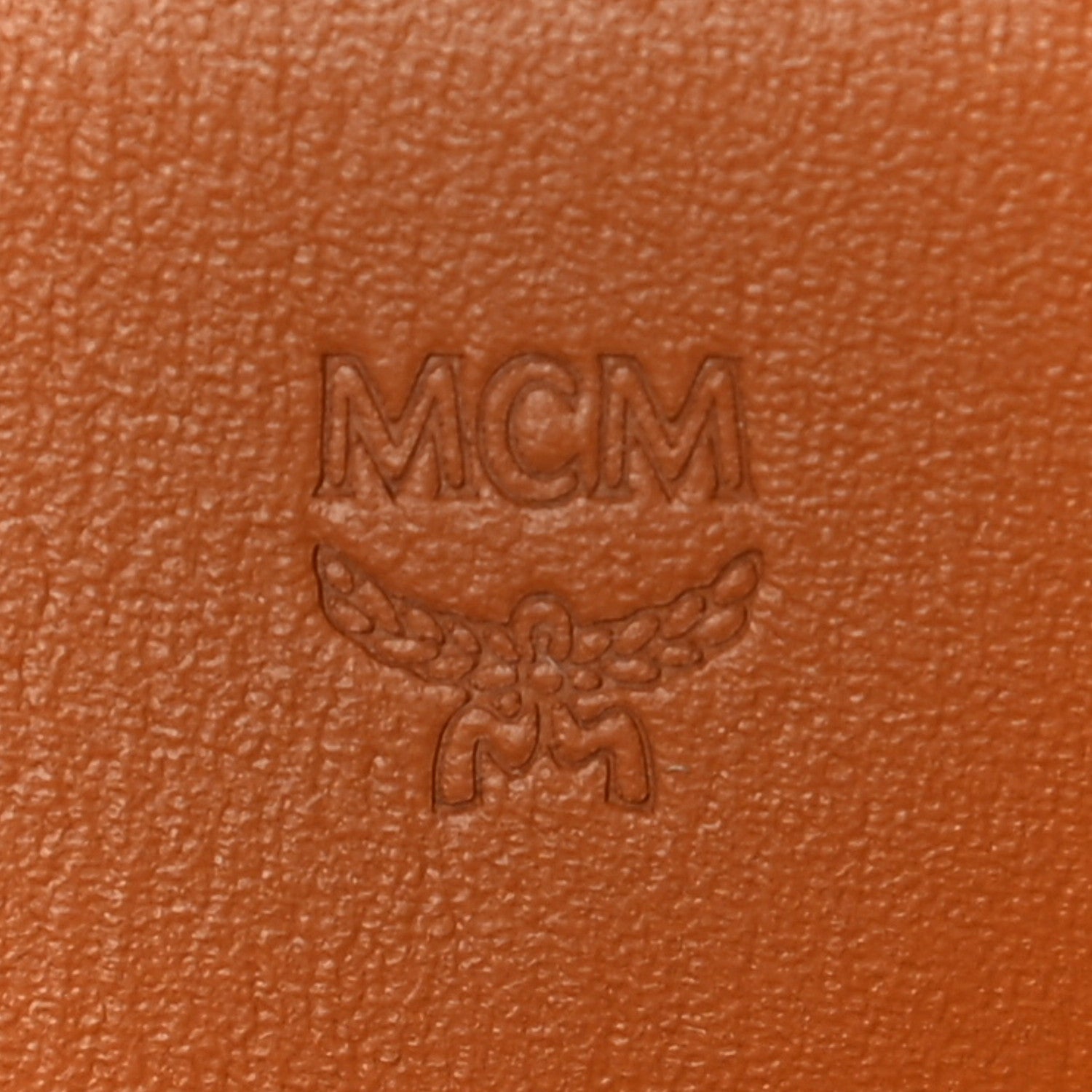MCM Visetos Key Pouch Cognac 6 of 11