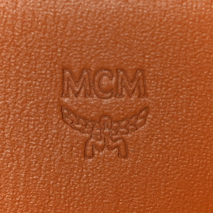 MCM Visetos Key Pouch Cognac 6 of 11