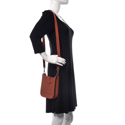 Hermes Taurillon Clemence Evelyne TPM Brique 2 of 11