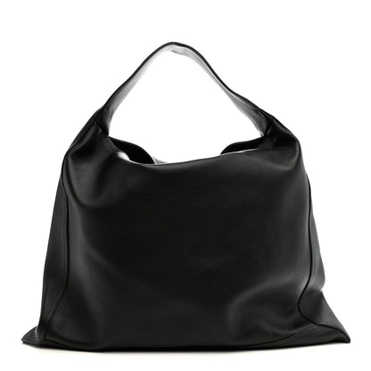 Bottega Veneta Silky Calfskin Large Hop Black 2 of 21