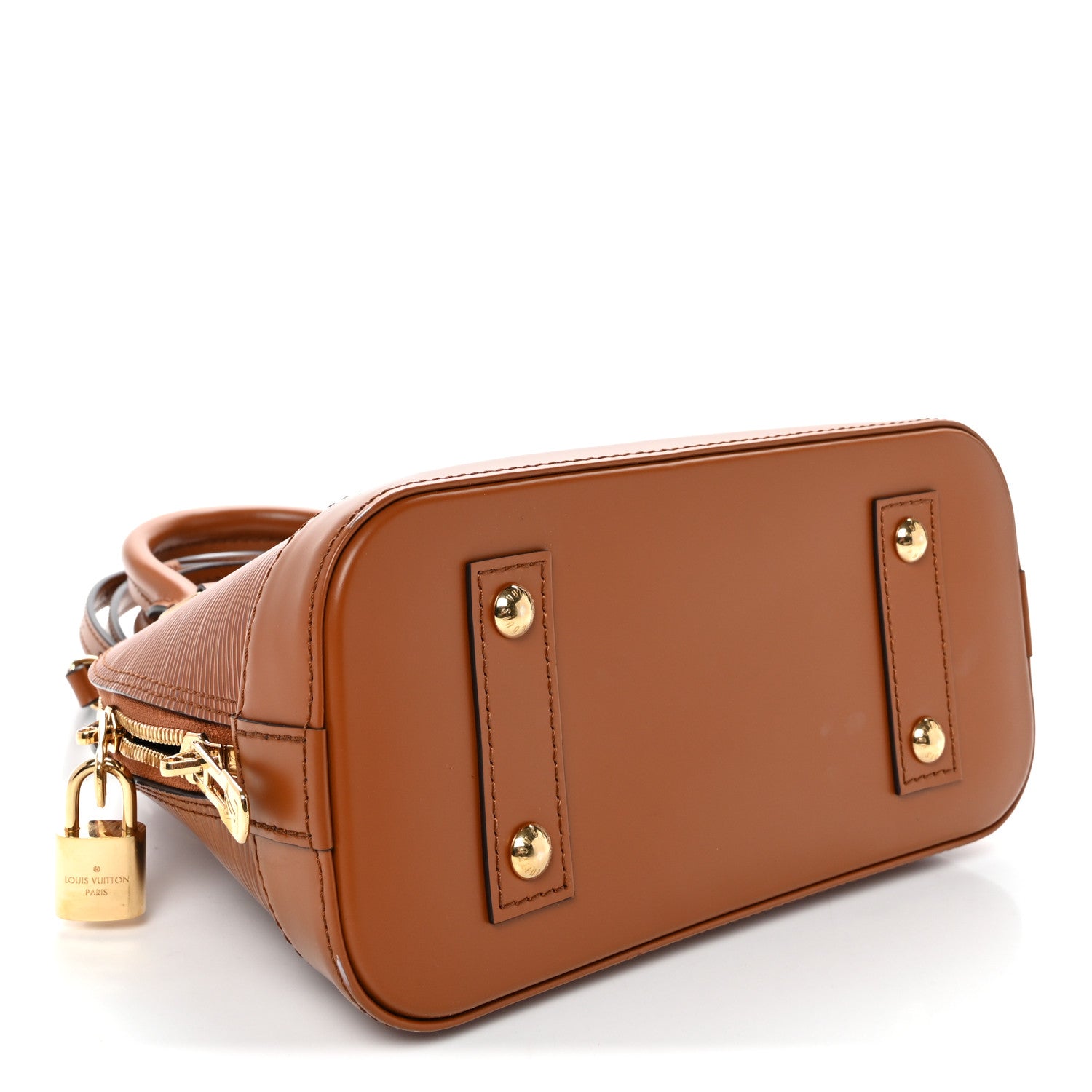 Louis Vuitton Epi Alma BB Tan 4 of 9