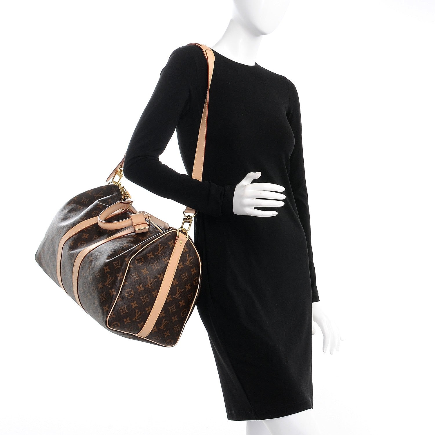 Louis Vuitton Monogram Keepall Bandouliere 45 2 of 12