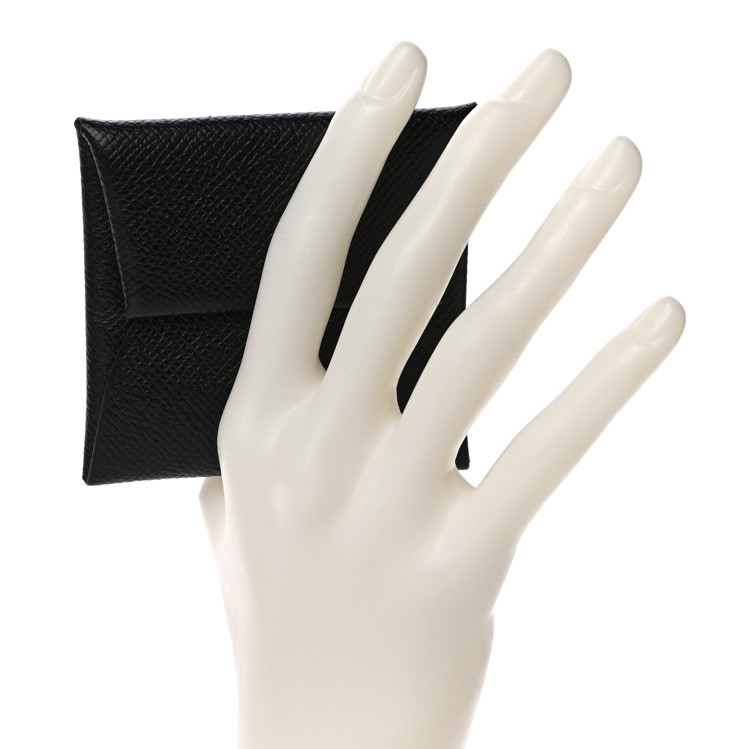 Hermes Epsom Bastia Coin Purse Black 2 of 10