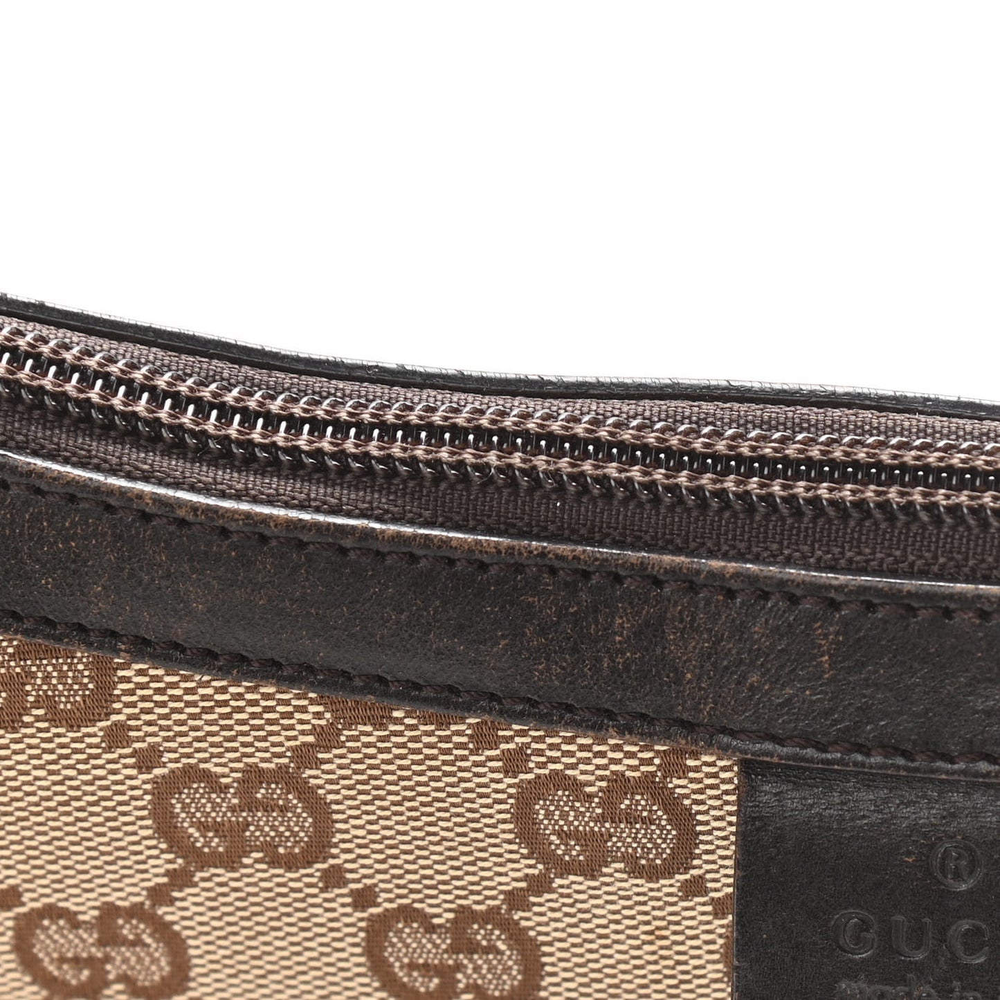 Monogram Shoulder Bag Dark Brown
