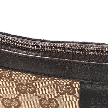 Gucci Monogram Shoulder Bag Dark Brown 10 of 10
