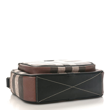 Burberry Canvas Check Paddy Messenger Birch Brown 4 of 8