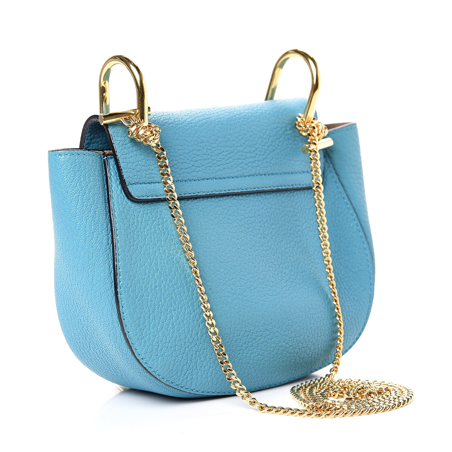 Grained Lambskin Mini Drew Shoulder Bag