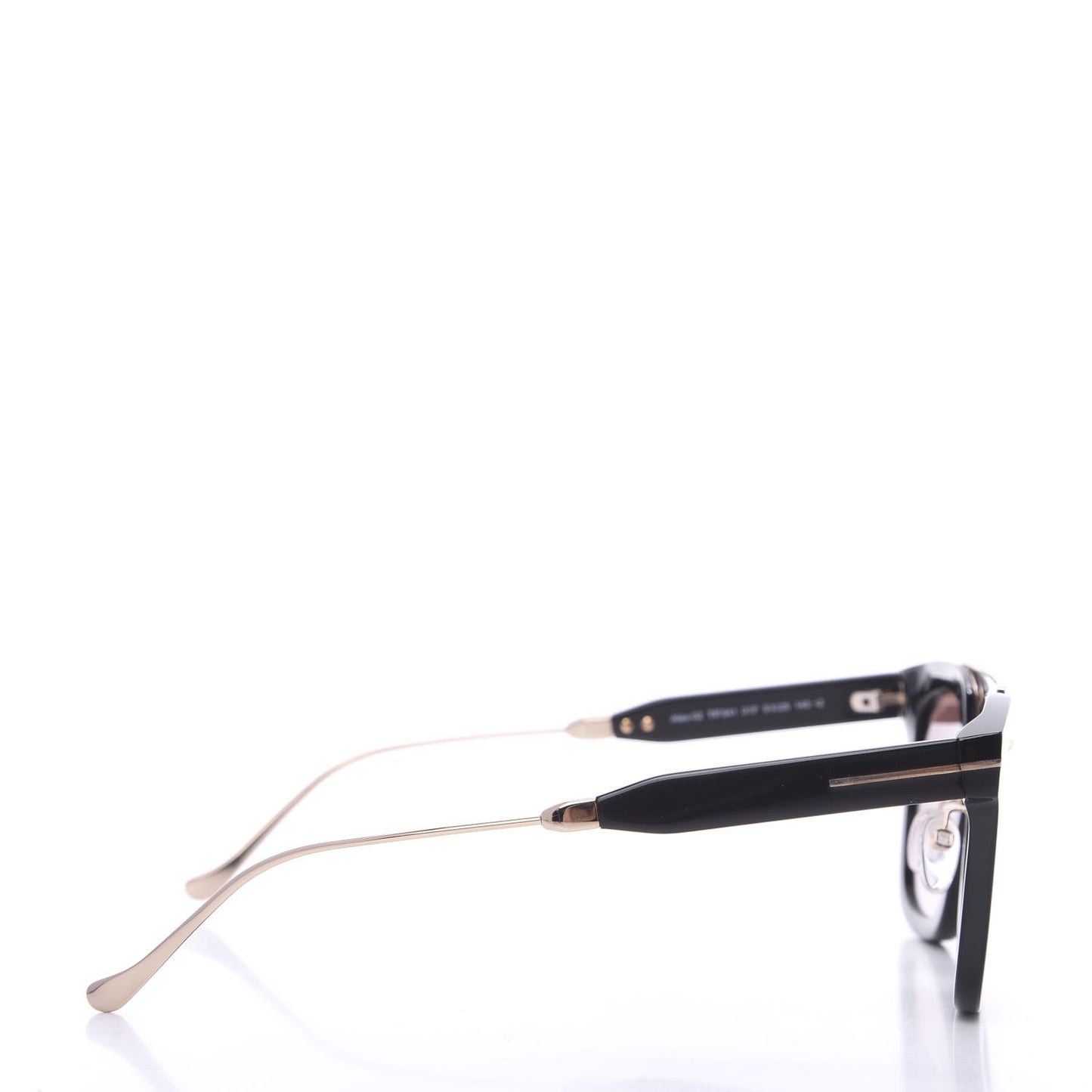 Alex Squared Sunglasses TF541 Shiny Black Gradient Brown