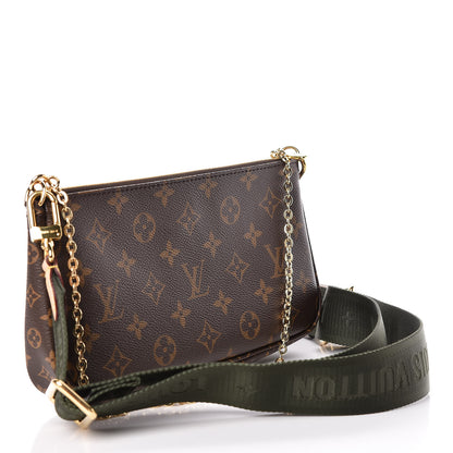 Louis Vuitton Monogram Multi Pochette Accessories Kaki 3 of 16