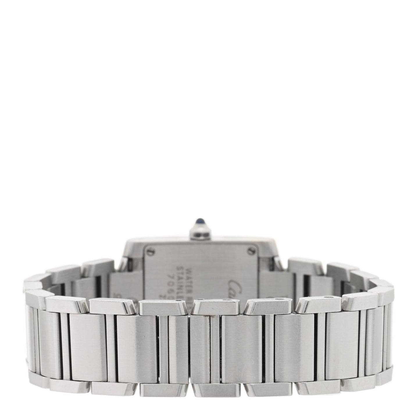 Stainless Steel 20mm Tank Francaise Quartz Watch