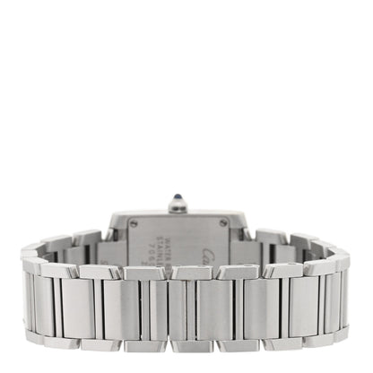 Cartier Stainless Steel 20mm Tank Francaise Quartz Watch 3 of 4