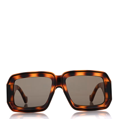 Loewe Acetate Paula's Ibiza Dive In Mask Sunglasses LW40064W Havana 2 of 7