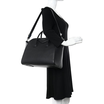 Givenchy Sugar Goatskin Medium Antigona Black 2 of 9